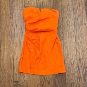 Reformation Abeni Linen Dress, Size 4